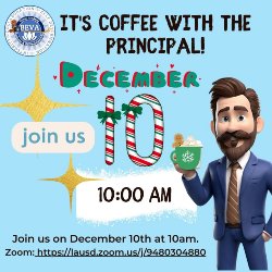 Coffee with the Principal post